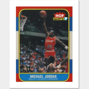 Michael Jordan Rookie - HOF Gem MT 10 Posters and Art